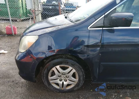2006 Honda Odyssey Ex-L z USA, uszkodzony, nr VIN 5FNRL38776B001531